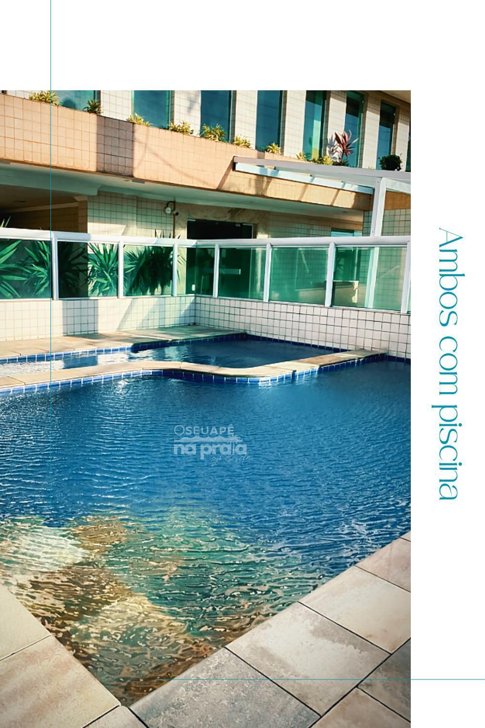 Apartamento Com Piscina E Sacada Gourmet- Aviacao# Praia Grande  Esterno foto
